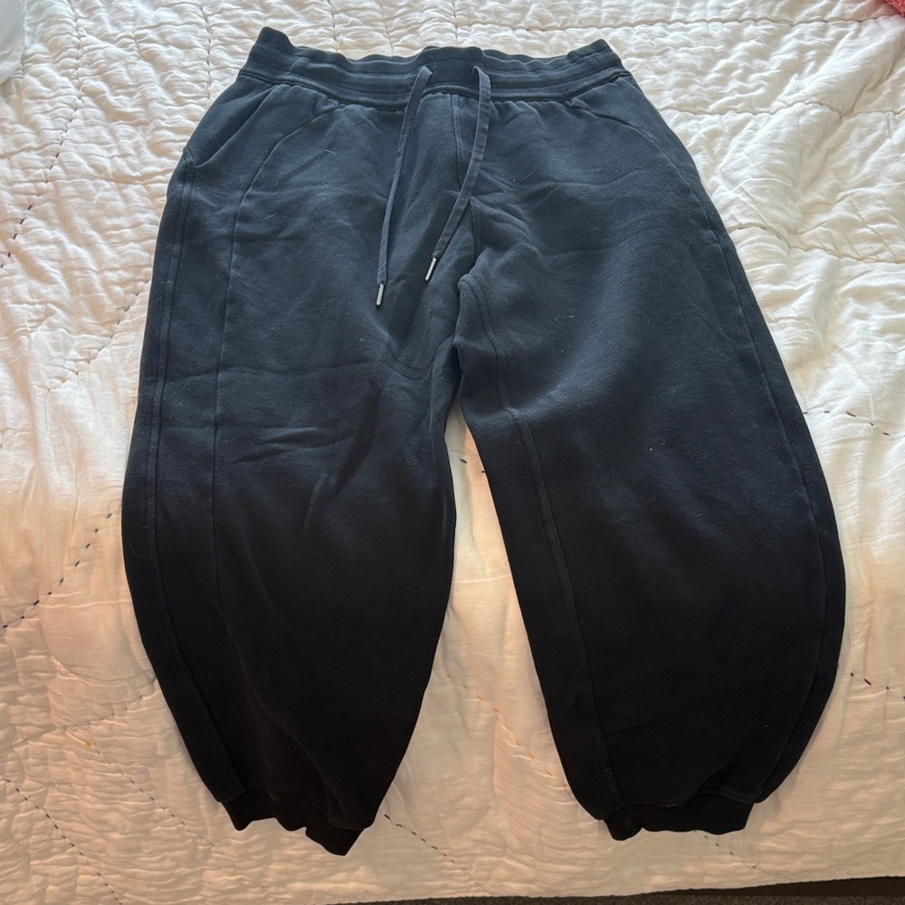 lululemon athletica Black Scuba Sweatpants